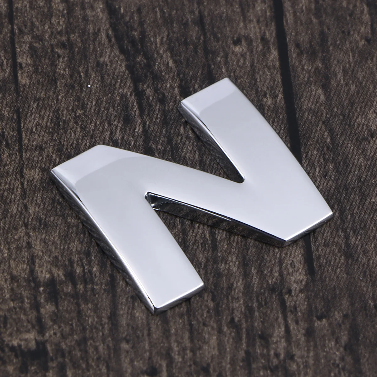 

3D DIY Metallic Alphabet Sticker Car Emblem Letter Silver Badge Decal(Silver Z)
