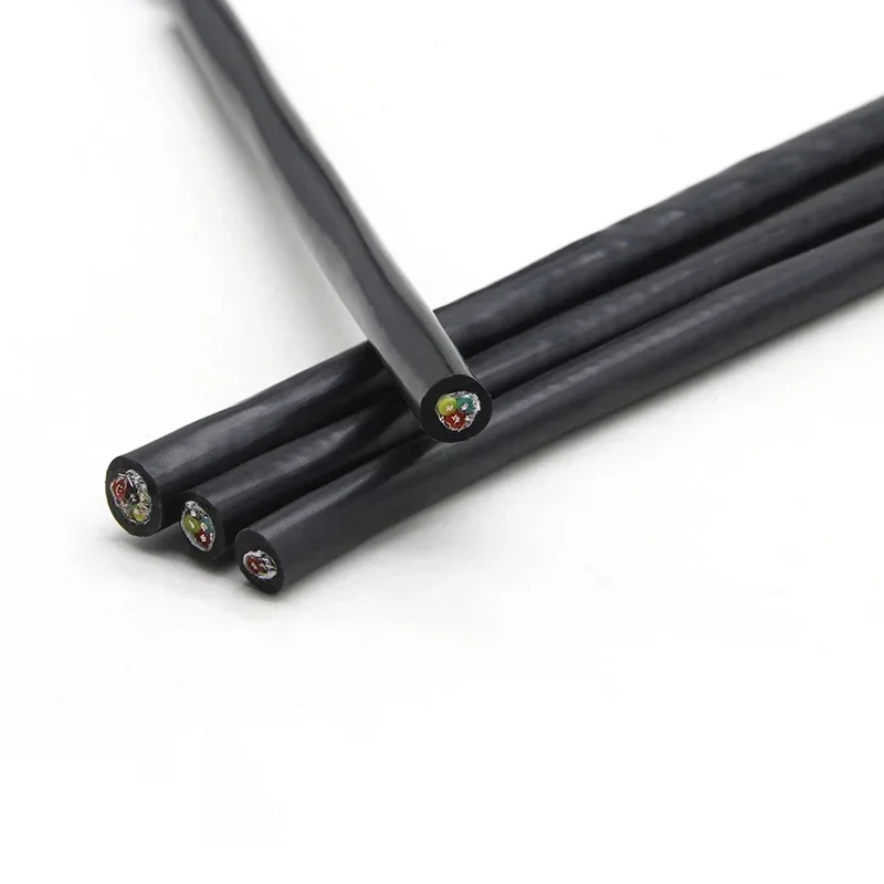 1/3/5/10 м 2 3 4 6 ядер многожильный экранированный кабель из силиконовой резины