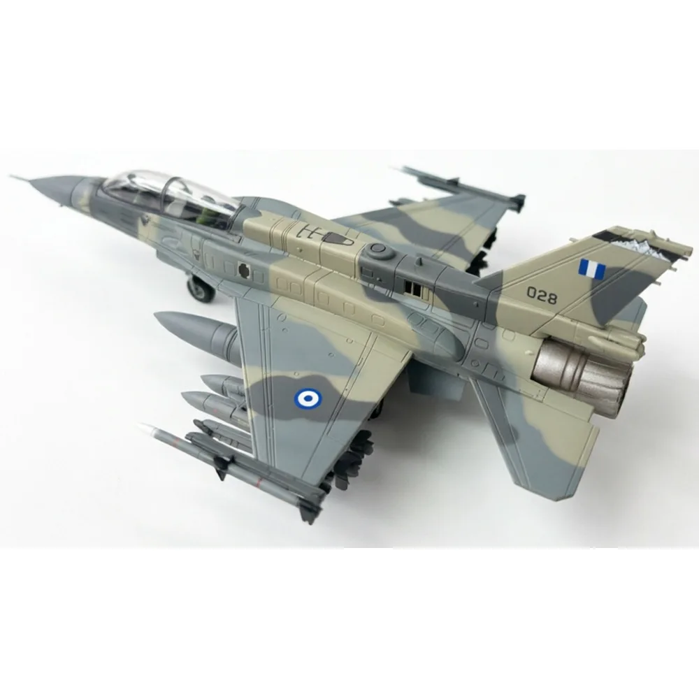 Фото Модель истребителя F-16D США, масштаб 1:72, литая под давлением, из сплава, готовая игрушка, подарок для мальчика, декор для рабочего стола №5