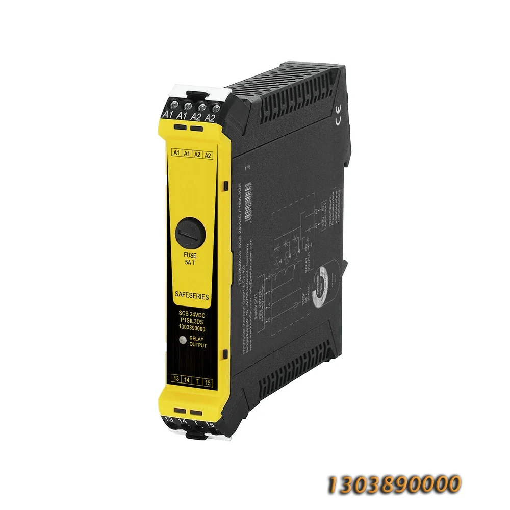 

Реле безопасности SCS 24VDC P1SIL3DS 1303890000 для Weidmuller safesseries