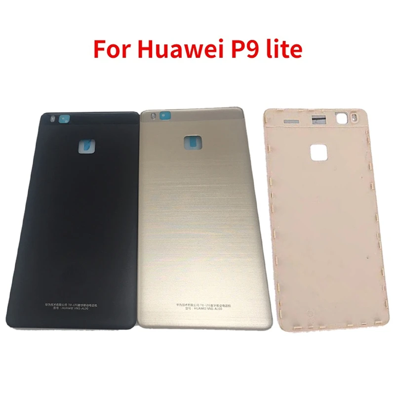 

Back Cover For Huawei P9 lite Back Battery Cover Rear Door Housing Case Replacement Parts with logo