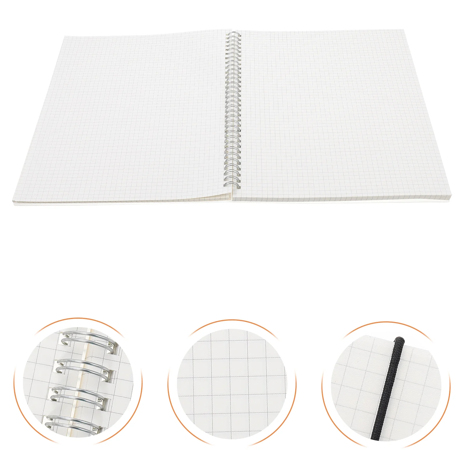 

Notebook Spiral Notepad Book Notebooks Paper Graph Planner Memo Coil Office Writing Diary Journal Ruled Planning Studentnote