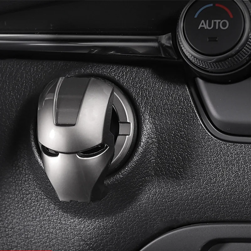 

For Mazda CX30 one-button start button sticker modified steel decorative ignition ring New arrivals high quality New Listing