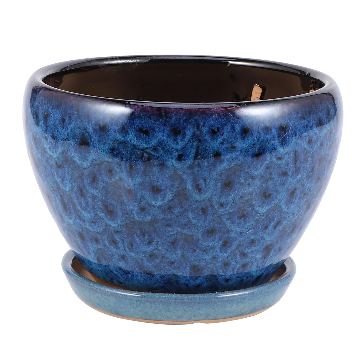 

Succulent Ceramic Planter Pots Flower Pot Bonsai Windowsill Container Ceramics Holder Flowerpot Decorative