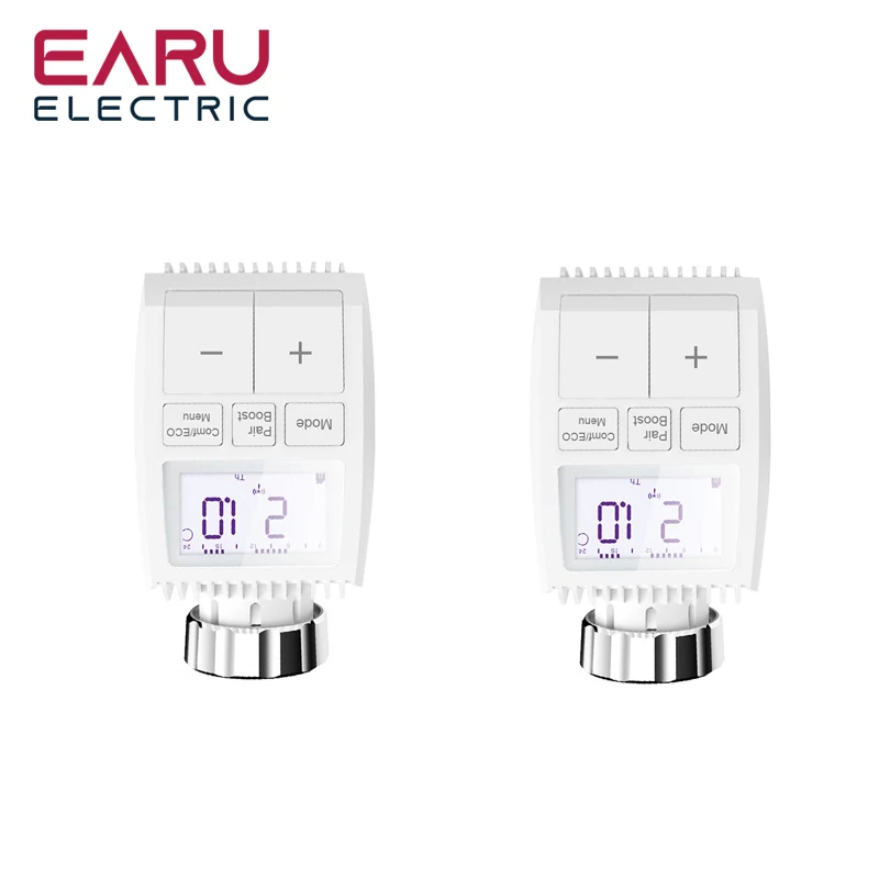 

EARUELECTRIC Умный термостатический клапан радиатора Tuya ZigBee