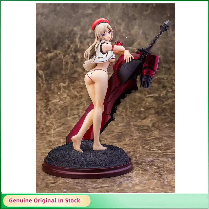 

In Stock Original Alphamax GOD EATER Alisa Ilyinichna Omela White Swimsuit Ver.1/7 PVC Anime Action Figure Model Limited Gift