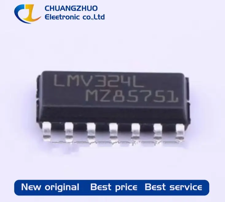 

1 шт. новый оригинальный LMV324LIDT LMV324L OPAMP GP 4 схема 14SO