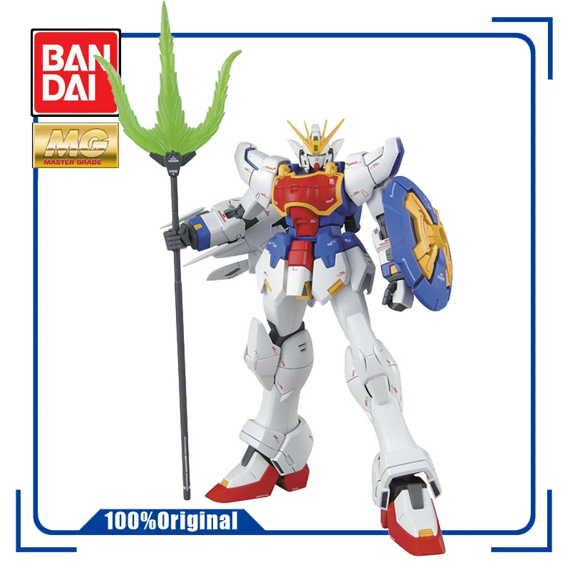 

BANDAI MG 1/100 XXXG-01S Shenlong Gundam, новая Сборная модель в комплекте, фигурки героев аниме, подарки для детей, аниме