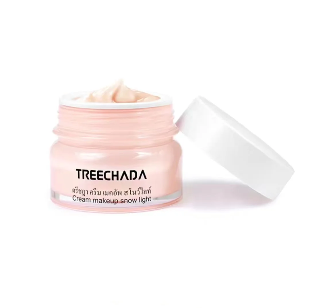 

Thailand TREECHADA Face Cream Concealer Brightening Moisturizing Soften Nude Makeup Face Cream Whitening Skin Makeup Cosmetics