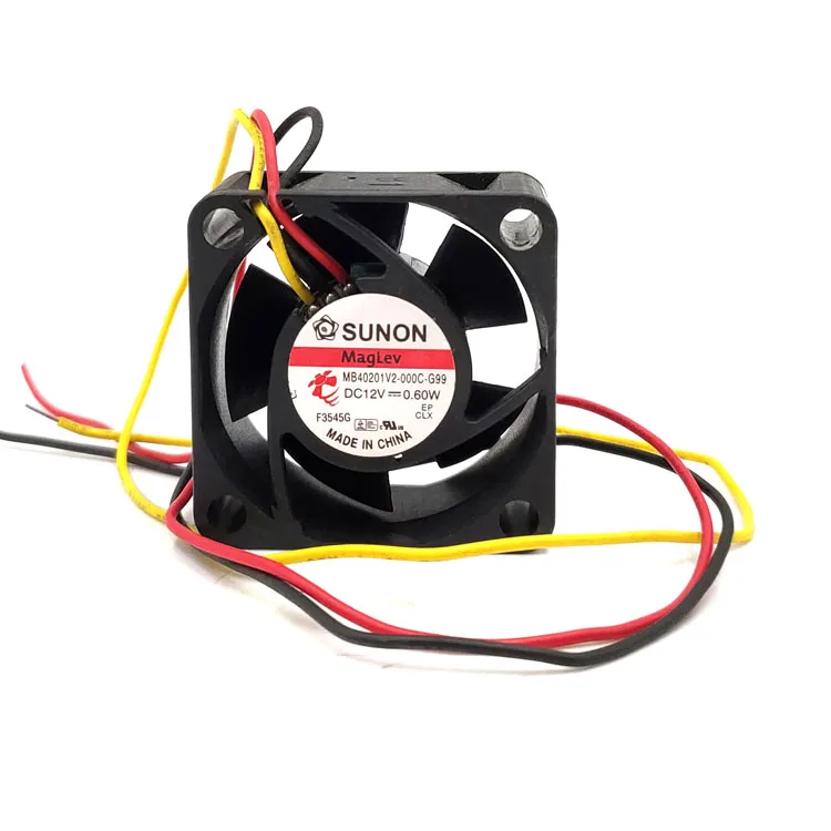 

40mm Fan New Original MB40201V2-000C-G99 4020 40X40X20mm DC 12V 0.60W 4CM 3wire Case Power Fan