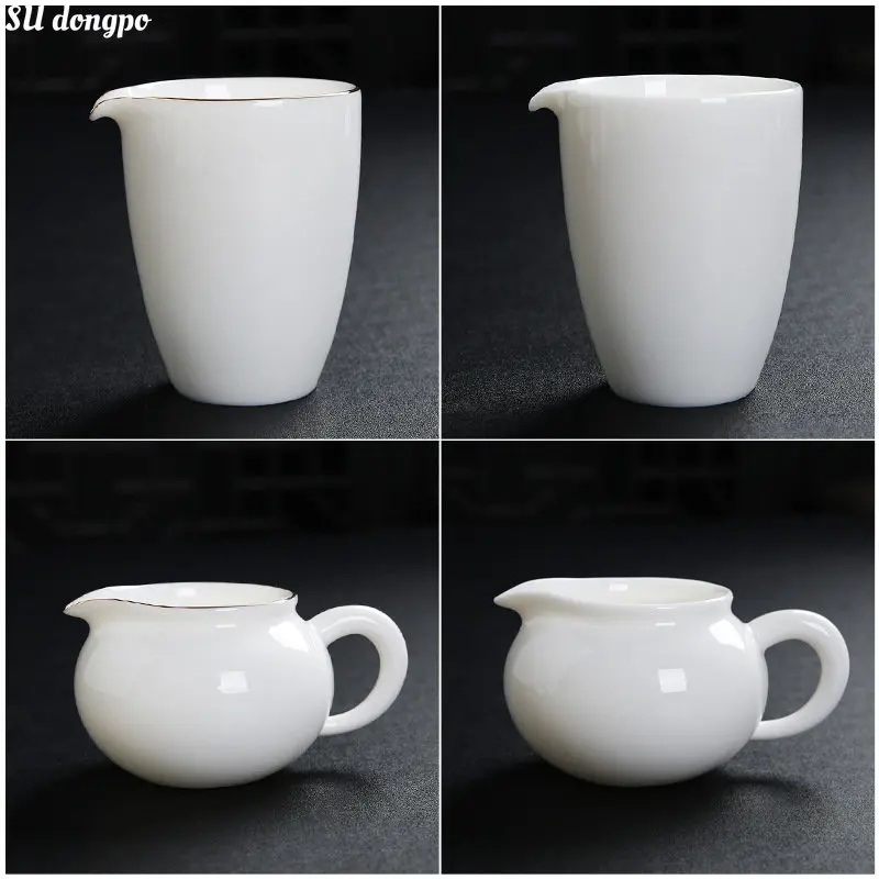 

Chinese White Porcelain Tea Distributor Ceramic Tea Justice Cup Creative Handmade Cup Phnom Penh Tea Distributor