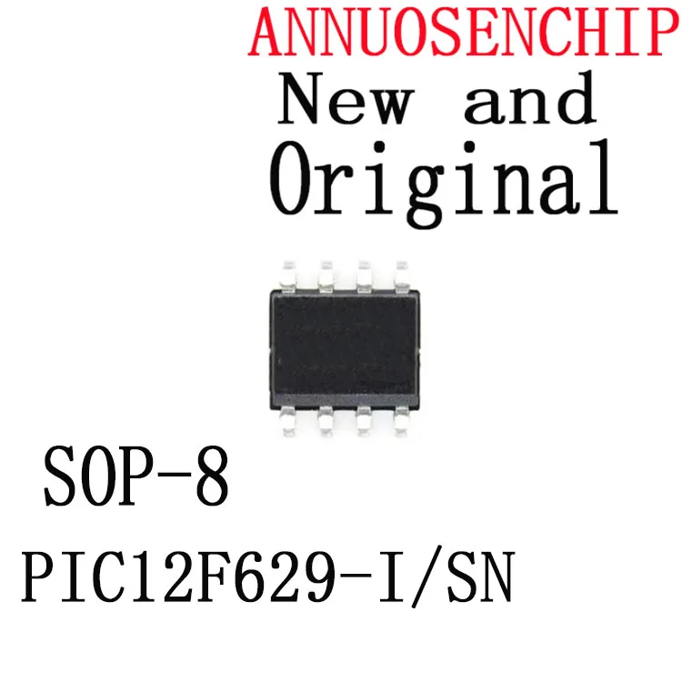 

New original 20PCS New and Original PIC12F629 12F629 SOP-8 IC In stock! PIC12F629-I/SN