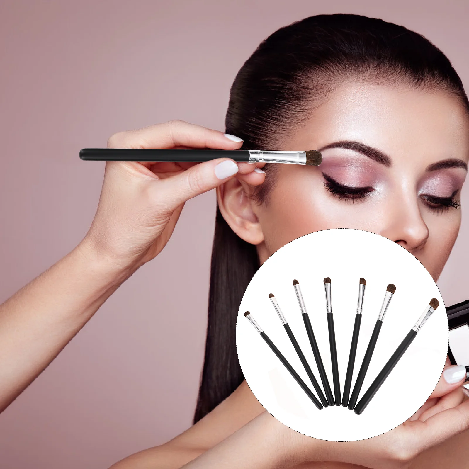 

7pcs Eye Makeup Brushes Eyeshadow Makeup Brush Premium Eye Brushes for