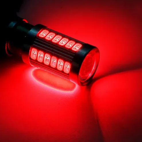 

2 Шт. PY21W P21/5W 1156 Ba15s 1157 Bay15d Светодиодные Лампы Для Поворотников 12V 33SMD 7000K Белые Стоп-сигналы Задние Габар...