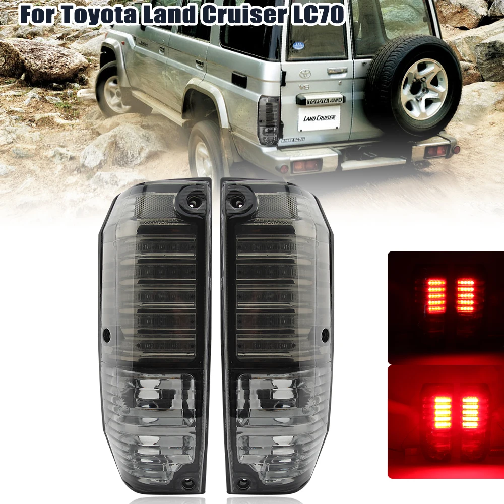 Светильник онарь для Toyota Land Cruiser Prado LC70 LC76 LC77 LJ77 RJ77 FZJ76 GRJ76 HZJ76 4500, задний стоп-сигнал, автомобильные аксессуары