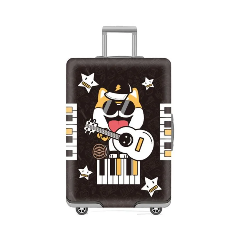 Thickened High Stretch Travel Luggage Cover Travel Case Dust Cover Trolley Luggage Stretch Cover for 18-32 Inch Travel Cases