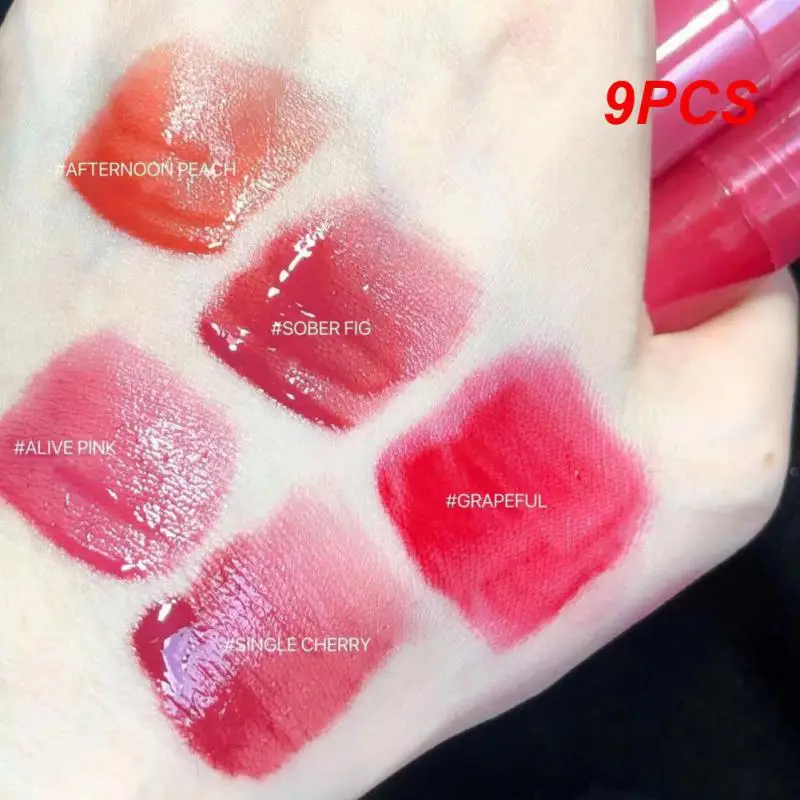 

9 шт., зеркальный блеск для губ в Корейском стиле