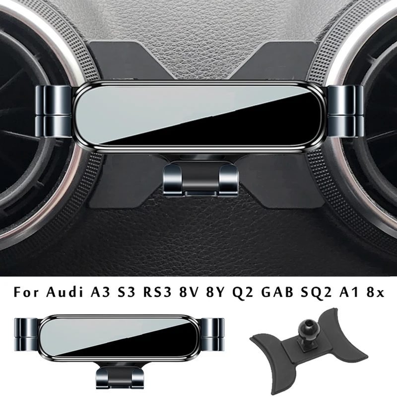 

Car Phone Mount Holder For Audi A3 S3 RS3 8V 8P Q2 GAB SQ2 A1 8X Sportback Car Interior Accessories