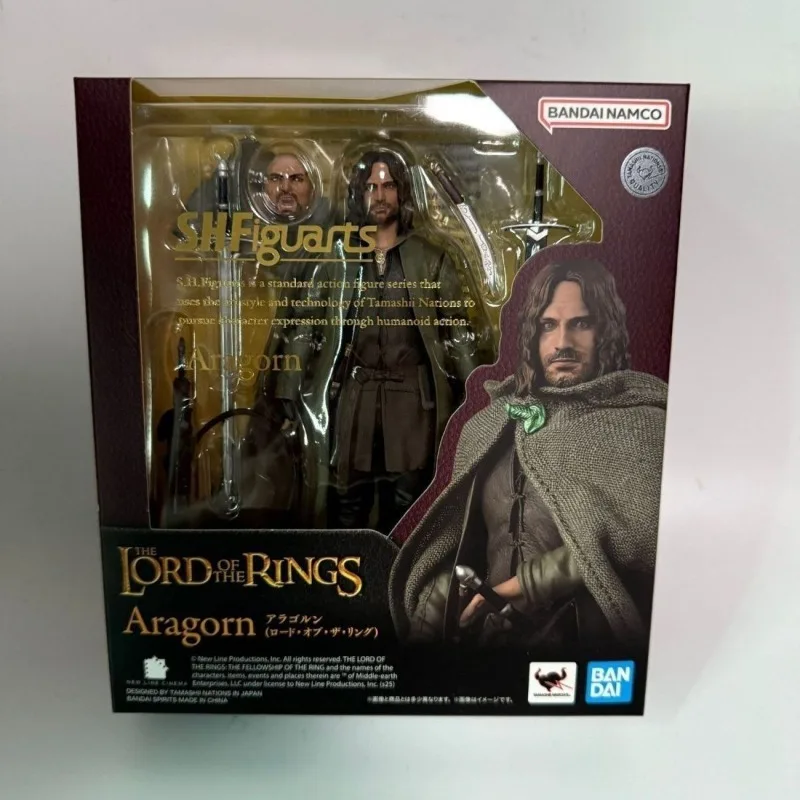 В наличии: Коллекционные фигурки Bandai SHFiguarts по аниме «Властелин колец» — Фродо Бэггинс, Голлум, Арагорн. Модели игрушек, подарок. DT (art.: 3920d8f650425) - 3920d8f650425