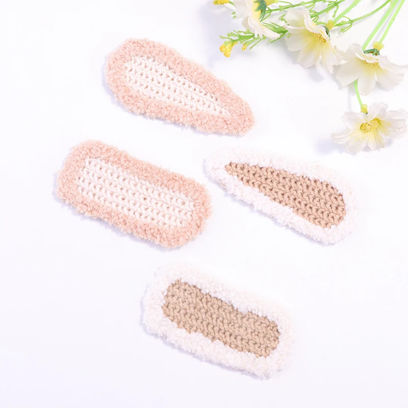 

Заколки для волос шерстяные полуготовые, ручной работы, 10 шт.