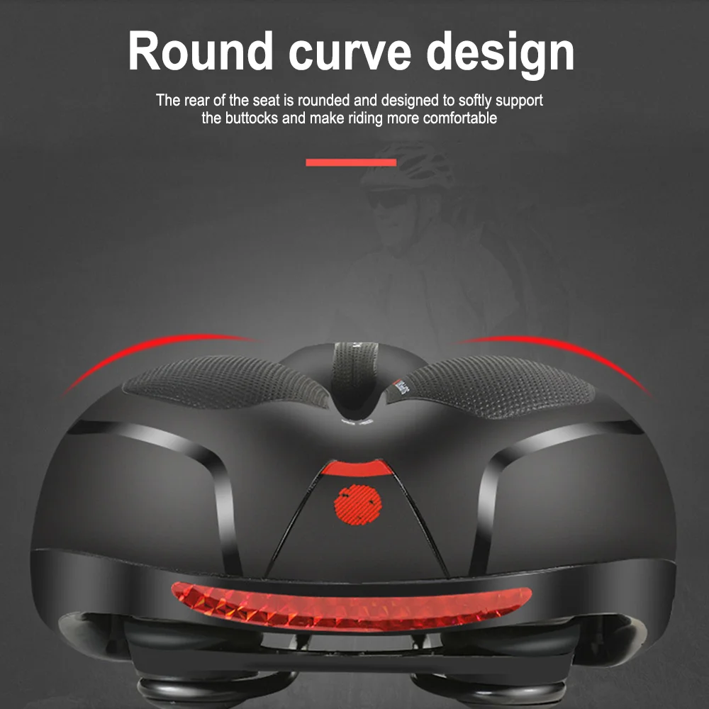 

Амортизирующее дышащее велосипедное седло, амортизирующее удобное амортизирующее седло для горного и дорожного велосипеда, предупреждени...