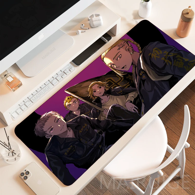 

Draken Mikey MousePad Gaming Accessories Keisuke Gamer DeskMat Anime Tokyo Revengers PlayMats Large Mousepads Keyboard Mouse Pad