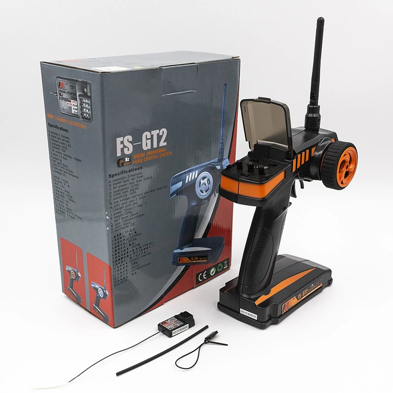 

Flysky FS-GT2 FS-GT3C Receiver 24G Radio Digital Transmitter - The Ultimate Choice for RC Enthusiasts
