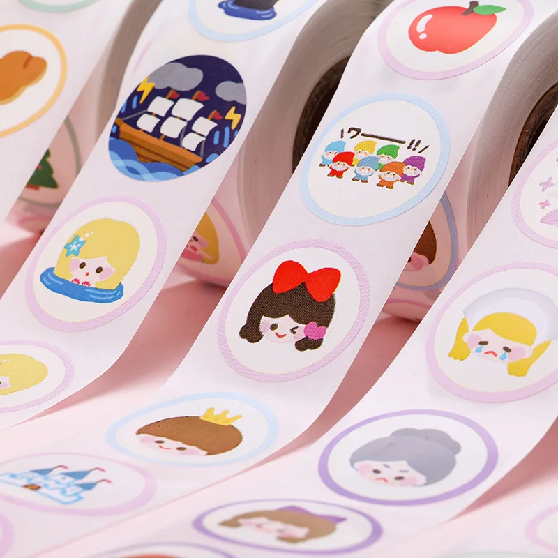 50-500 шт. Мультяшные наклейки для детей