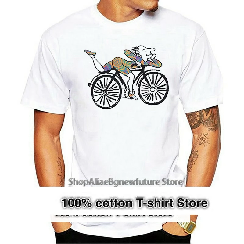 

Велосипедная Повседневная футболка с принтом доктор Альберт Хофман ЛСД кислота Триппи
