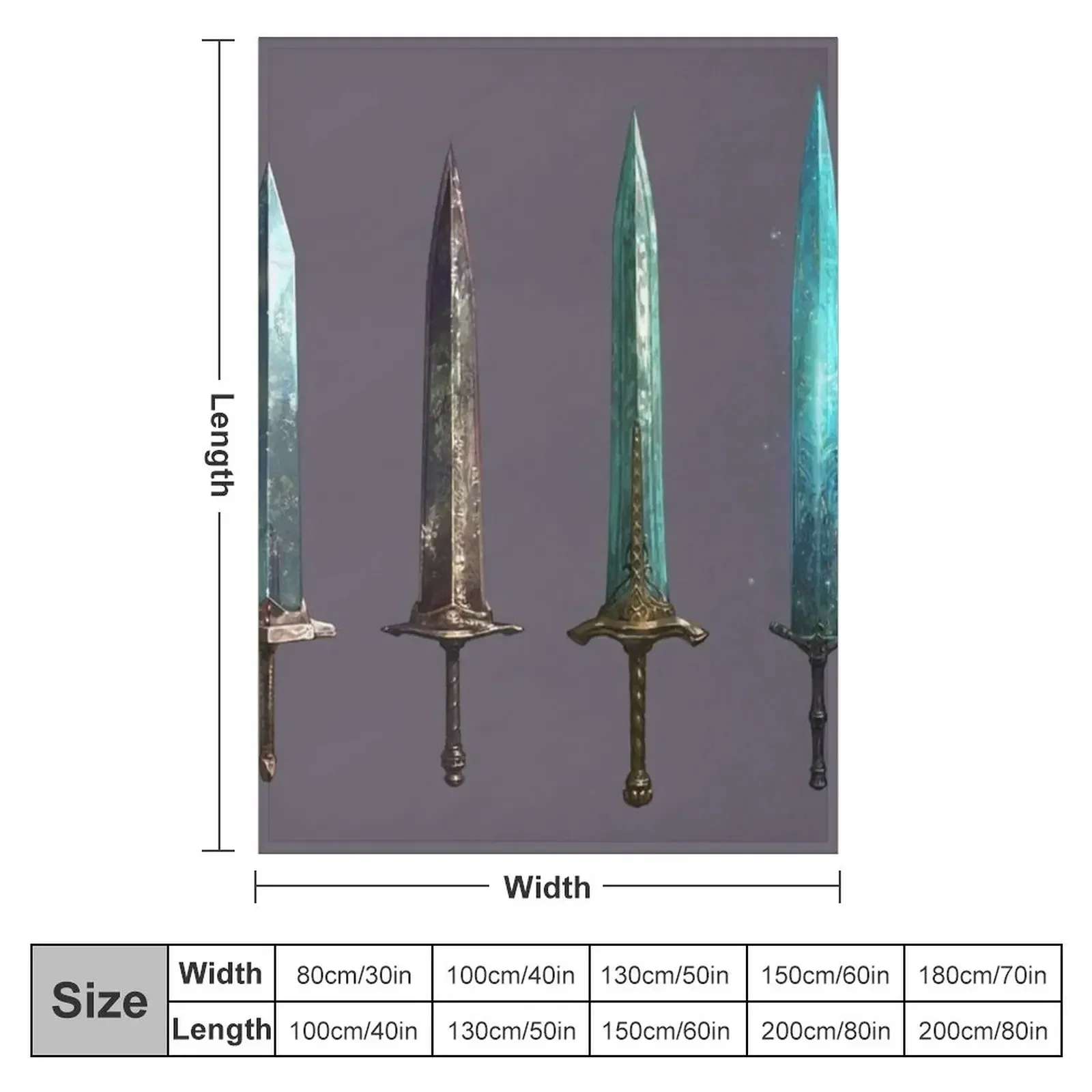 Одеяло с лунным светом Greatswords тяжелые одеяла для кемпинга