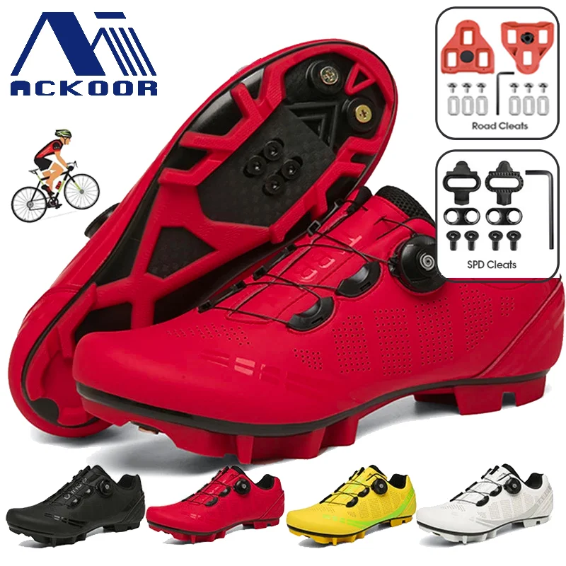 

Unisex Cycling Sneaker MTB Shoes with Men Cleat Road Dirt Bike Flat Racing Women Bicycle Mountain Spd Mtb Shoes Zapatillas Mtb
