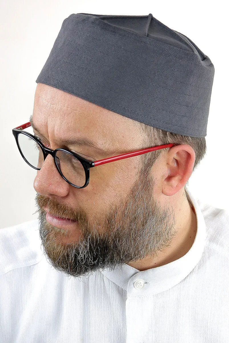 

IQRAH Dome Skullcap-серый