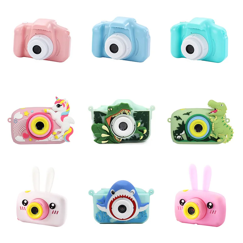 

Kids Camera 1080P Children Digital Video Camera Educational Toys for Christmas Girls Child Gift Camera TF Card 450MAH Battery