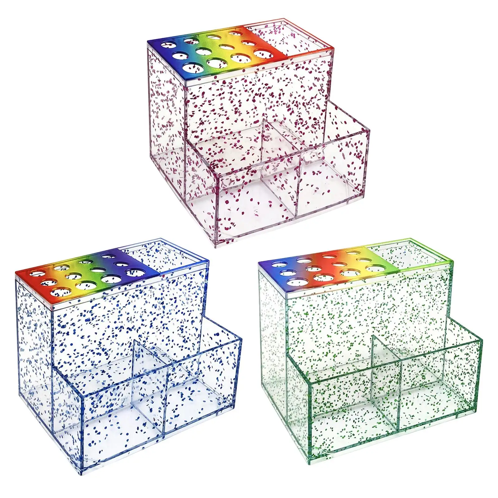 

Hair Scissors Storage Box Storage Case Hairstylist Shear Holder for Scissors Hairdressing Styling Tool Dressing Table Salon