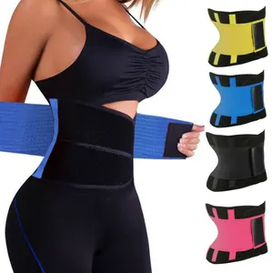 Women Slimming Belts Gym Body Shaper Waist Trainer Modeling Waist Cincher Trimmer Tummy Latex Female Postpartum Corset Shapewear