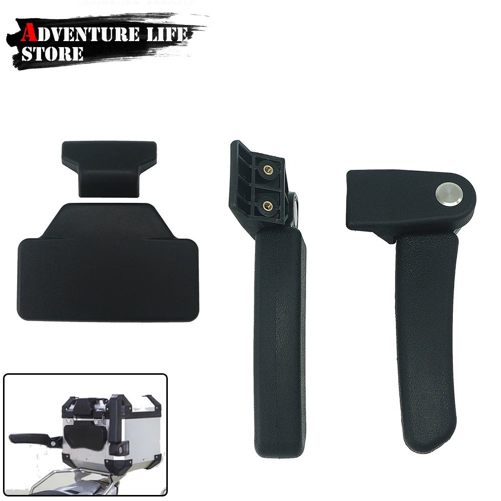 

Motorcycle Rear Box Passenger Armrest Backrest Back Pad Saddlebag Trunk Sticker For BMW R1200GS LC ADV R1250GS F850GS F750GS
