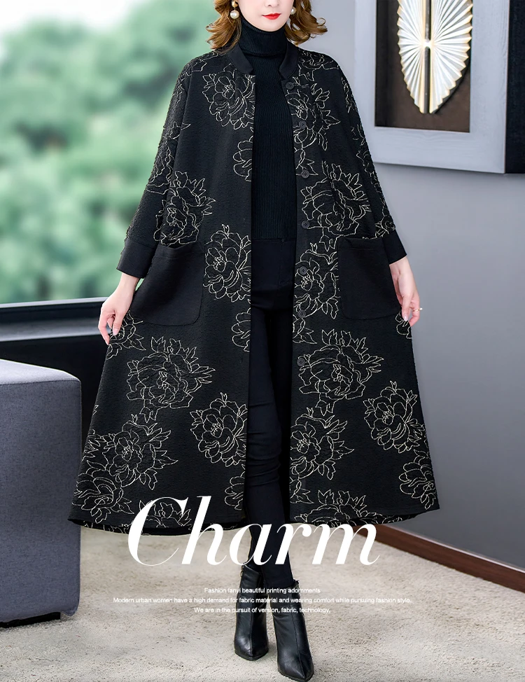 Рисунок 3 - Женский жаккардовый Тренч среднего возраста