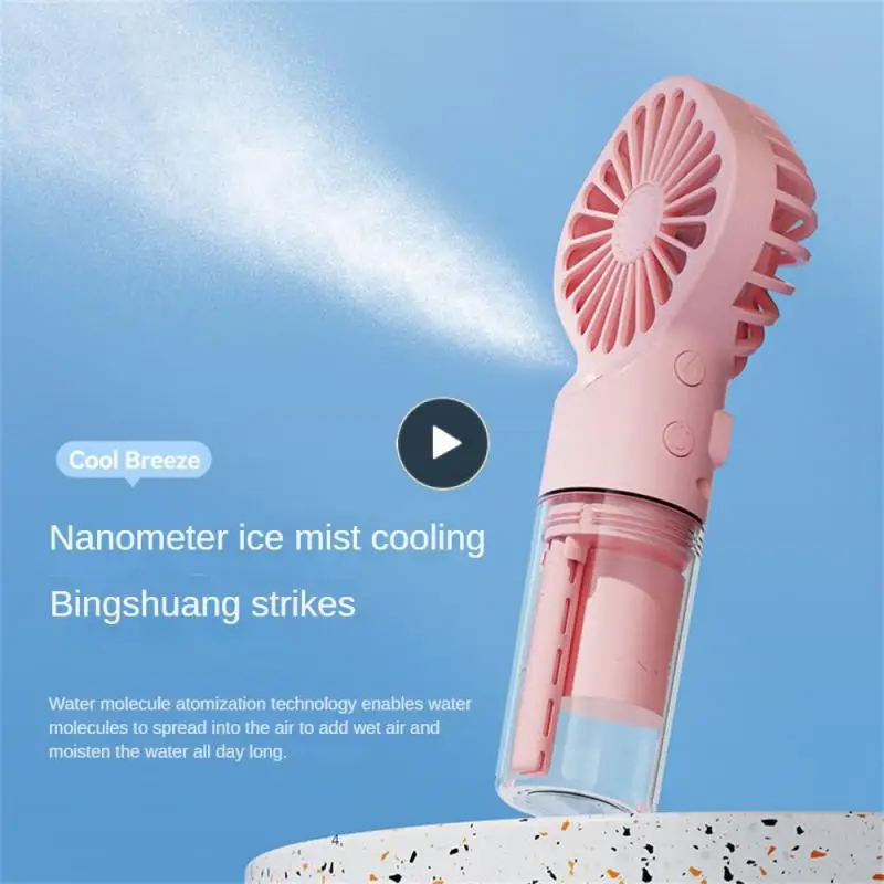 

Strong Power Spray Humidification Small Fan Allow Water Molecules To Diffuse Into The Air And Humidify The Air Humidification