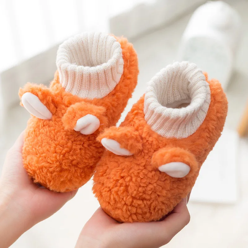 

2022 New Female PU leather and cashmere men and women slippers xqj011