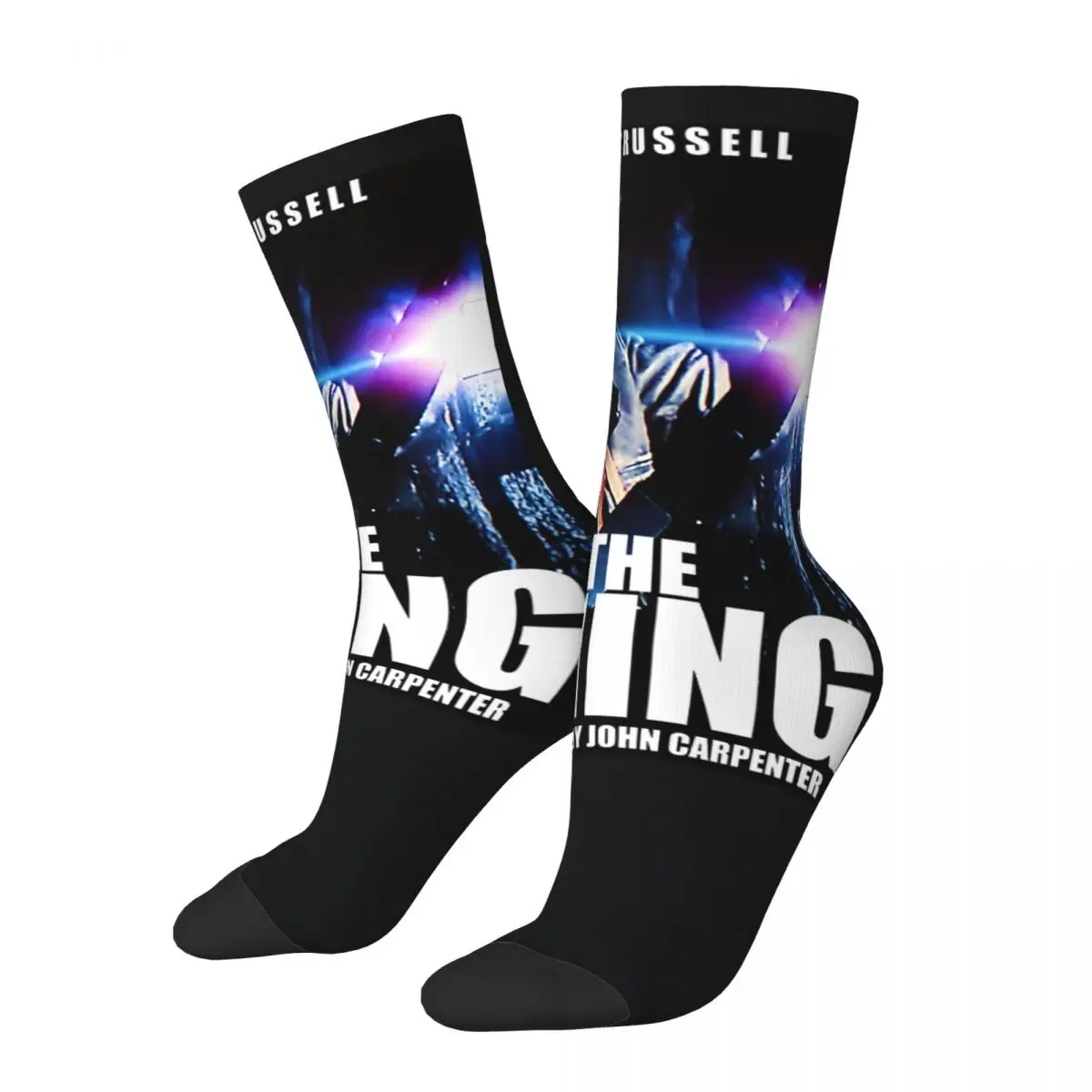 

Funny Happy THE THING_1 Men's Socks Retro Harajuku The Thing 1982 Hip Hop Novelty Casual Crew Crazy Sock Gift Printed