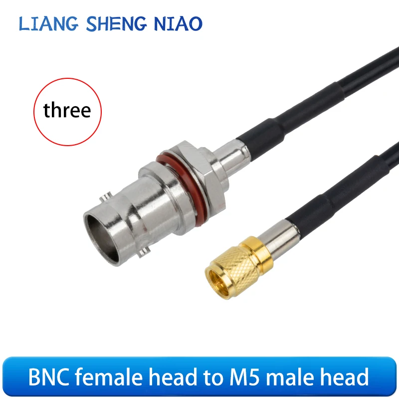 Кабель-удлинитель с разъемом BNC male на M5/L5 10-32UNF