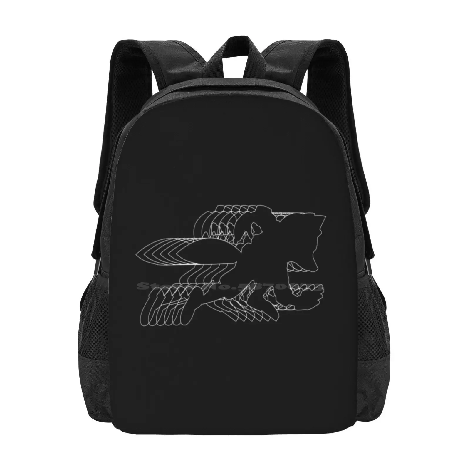 

Fox Illusion Backpack For Student School Laptop Travel Bag Melee Ssbm Mccloud Illusion Super Smash Bros Star Fox Side B