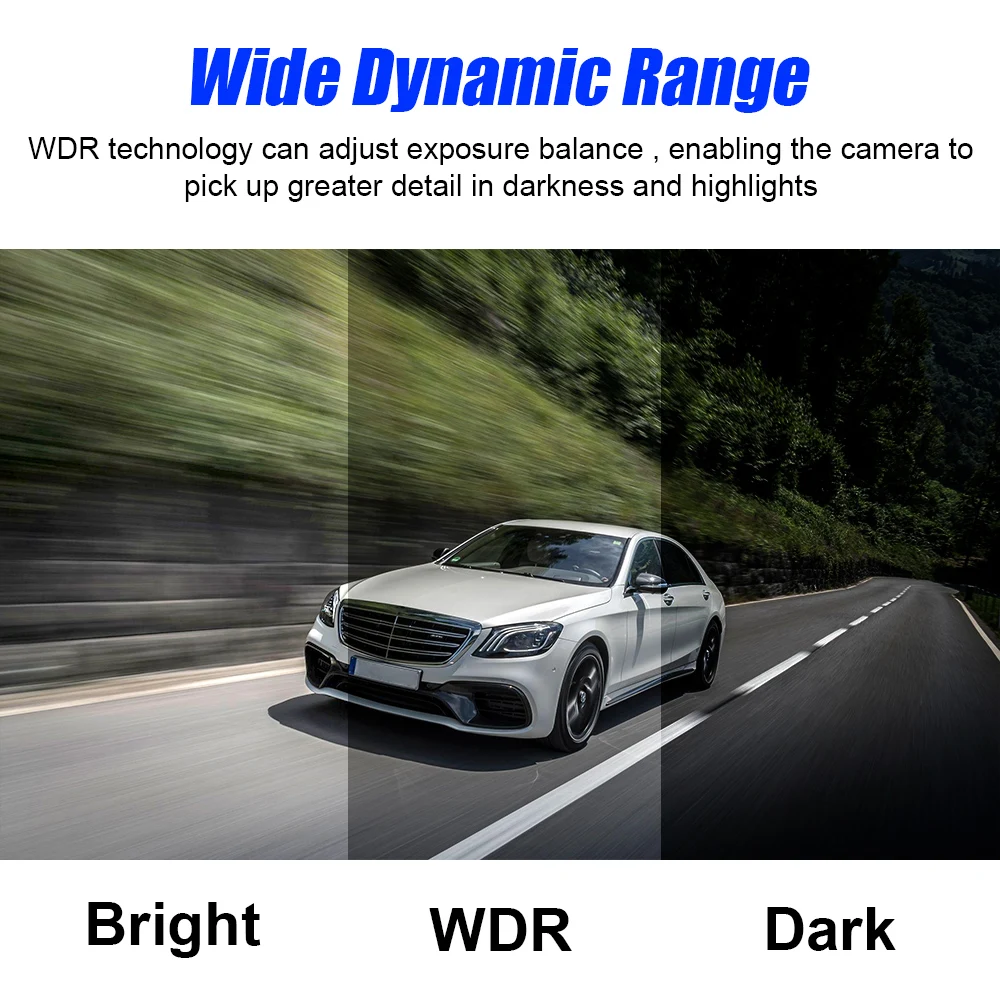 Автомобильный видеорегистратор с экраном 1 5 дюйма внутренняя камера заднего