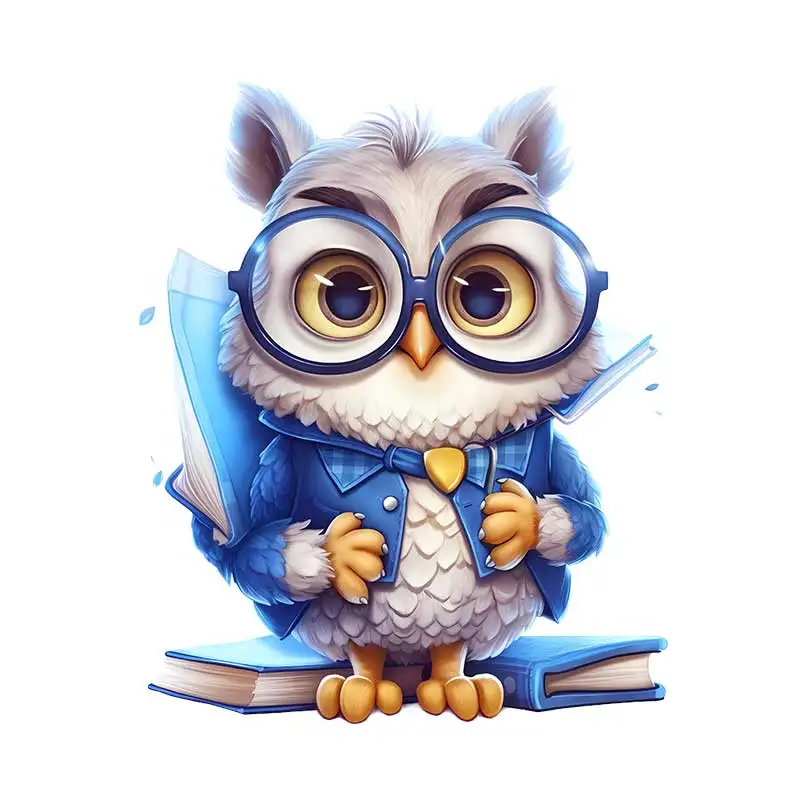 

Настенная наклейка ПВХ сова