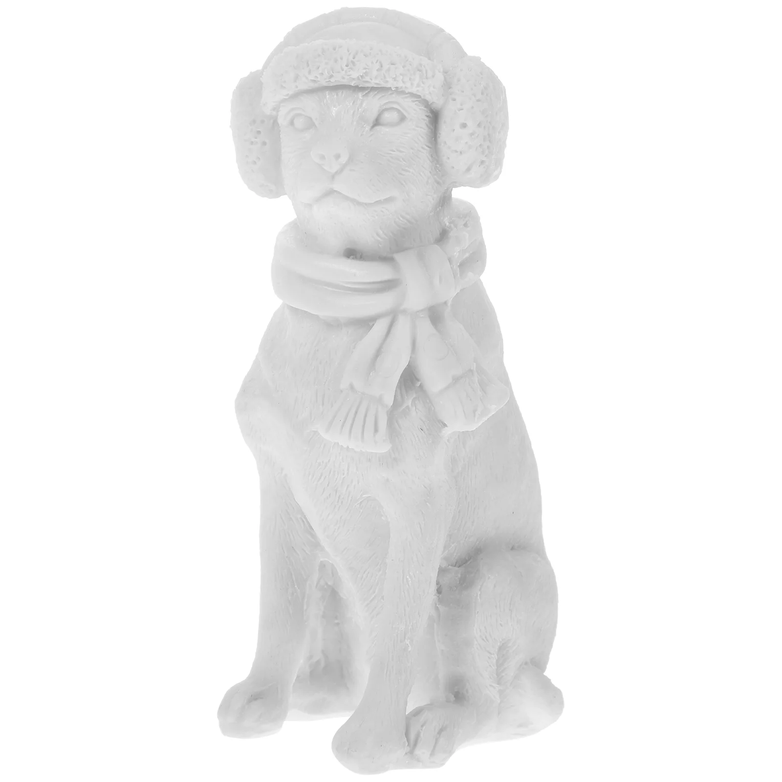 

Resin DIY Dog Decoration Dog Figurine Dog Decorations For Home Dog Statue DIY Dog Statue Animal Statue Blank Dog Figurine