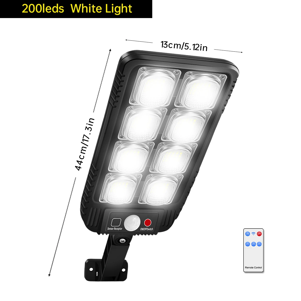 

Солнечный фонарь AMARYLLIS 100/200 LED с датчиком движения