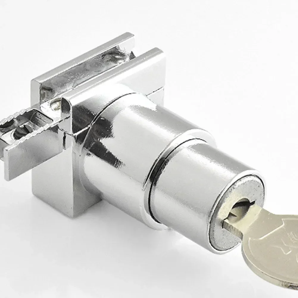 Новый раздвижной замок витрина для раздвижных стеклянных дверей с 2 шт. ключами 5-8