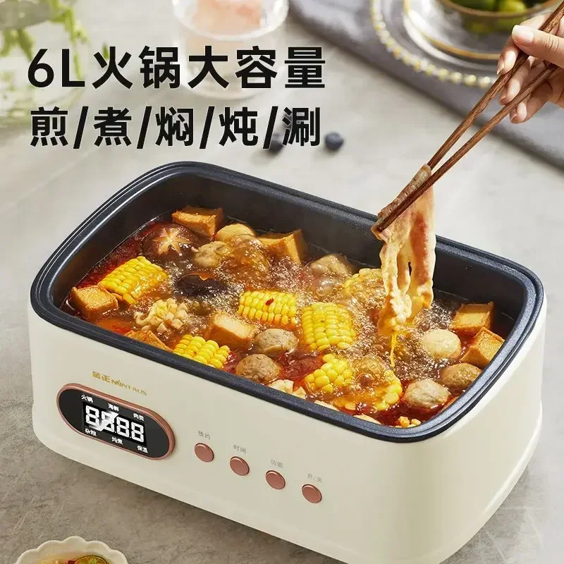 Фото Электрическая пароварка FirmHome Store: Новая, умная, автоматическая, многофункциональная, большой емкости, из нержавеющей стали, для домашнего использования №5