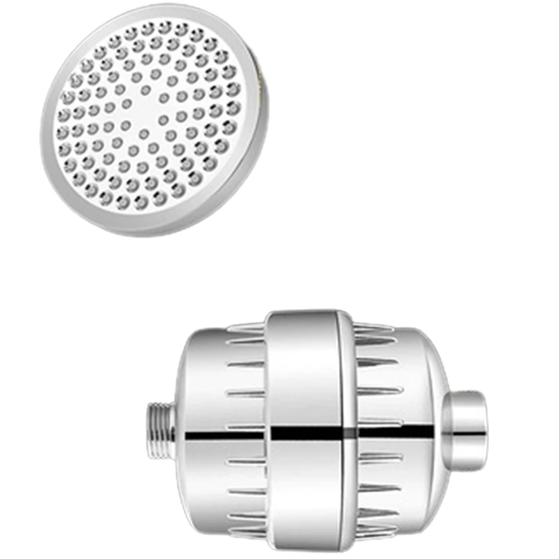 

Shower Head with Shower Filter Combination 6 Settings Filter Shower Head with Water Filter Filter elements
