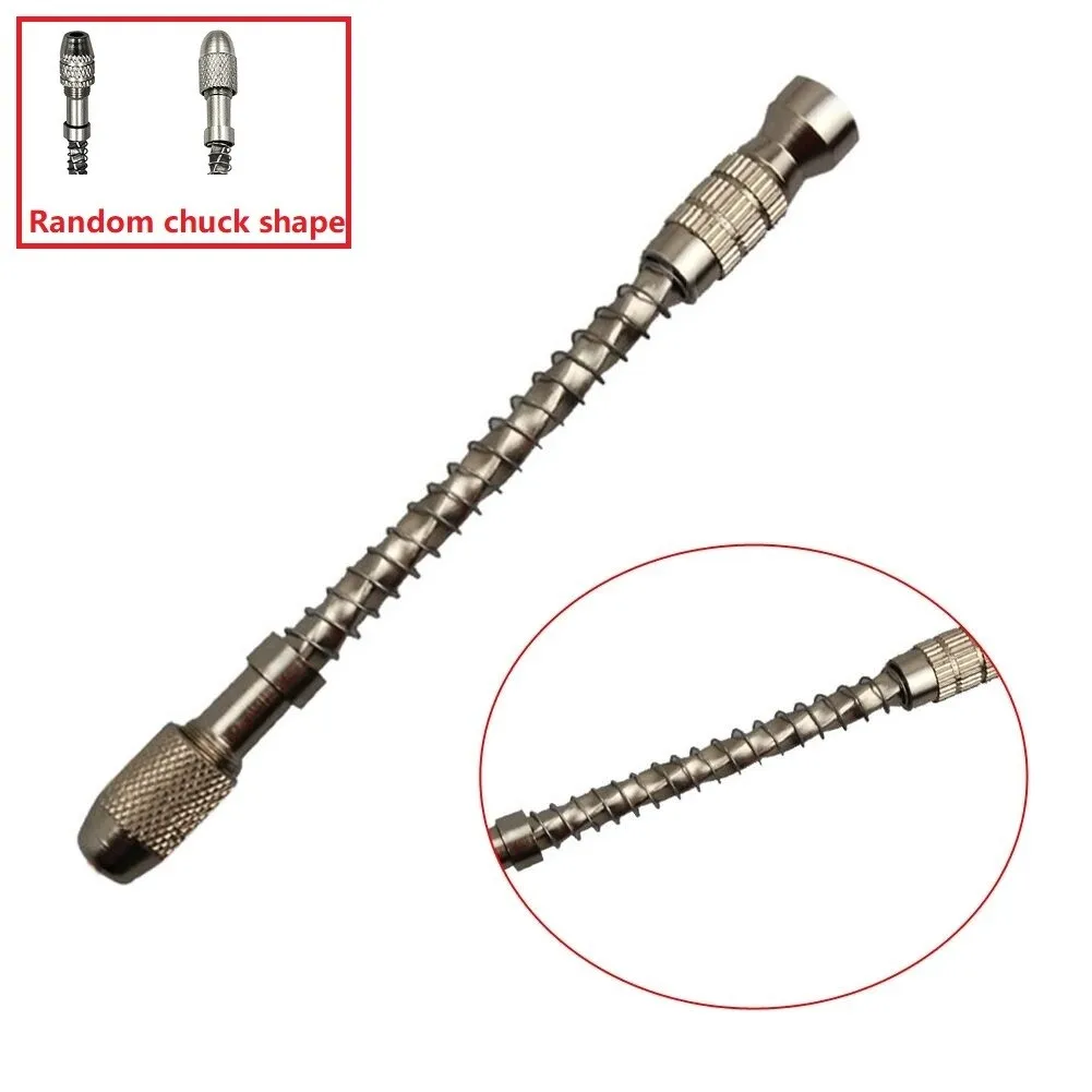 

0.5-3.2mm Drill 1PCS Hand Aluminum Bit Chuck Mini Semi-Automatic Twsit